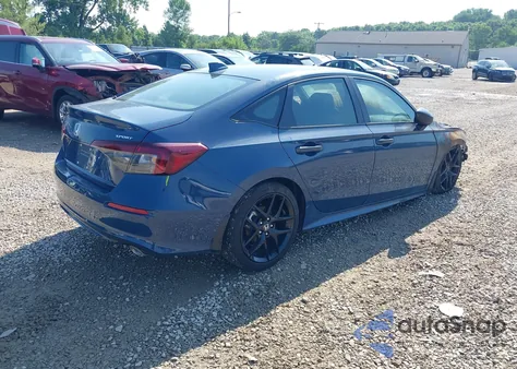 2025 Honda Civic Sport из США, поврежденный, VIN 2HGFE2F51SH509010